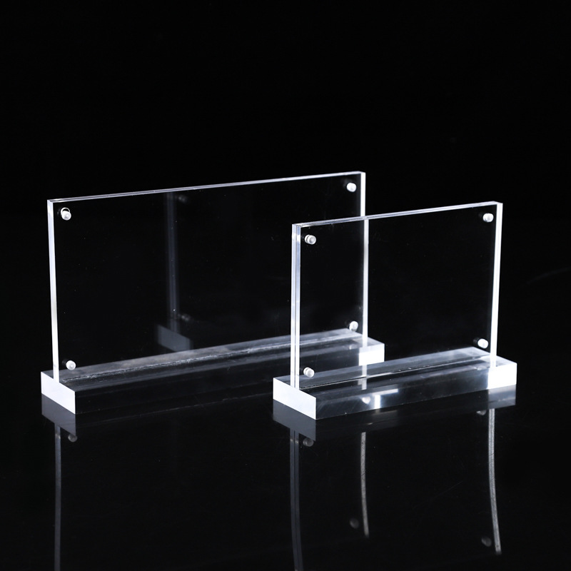 Acrylic T Shaped  Photo Frame
